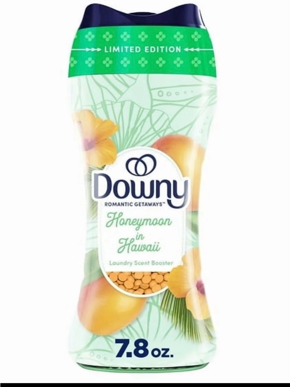 Downy Honeymoon in Hawaii Laundry Scent Booster - Green